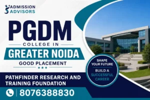 Professional Admission Advisors providing career counseling to a student for PGDM in Greater Noida.